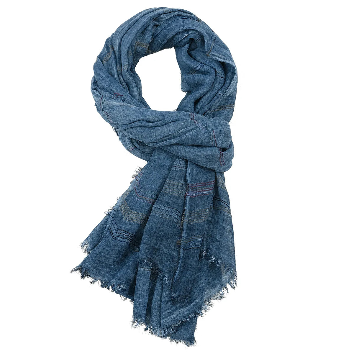 Unisex Style Scarf Cotton And Linen