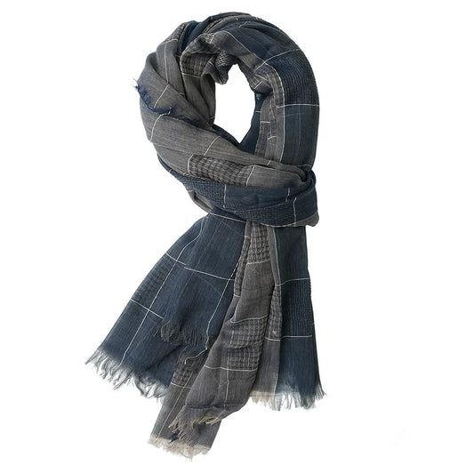 Cotton Linen Men Scarf