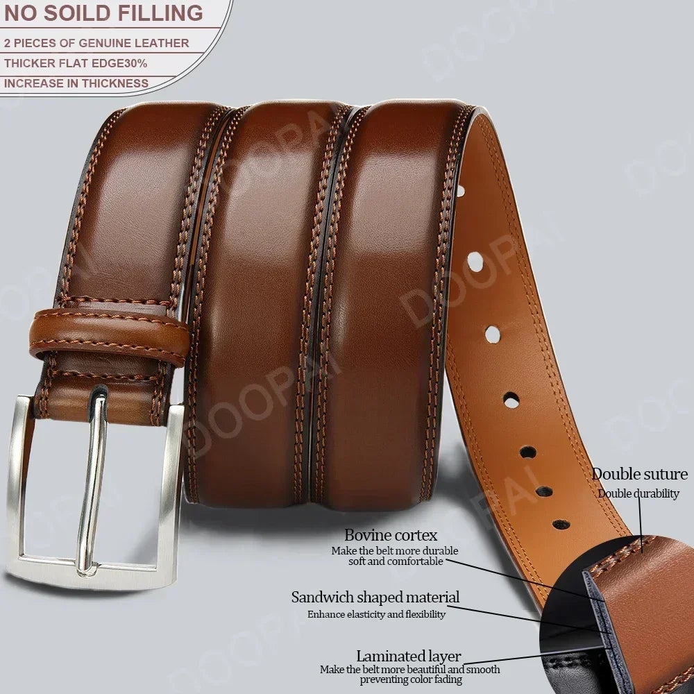 High Quality Genuine Leather Men's Belts