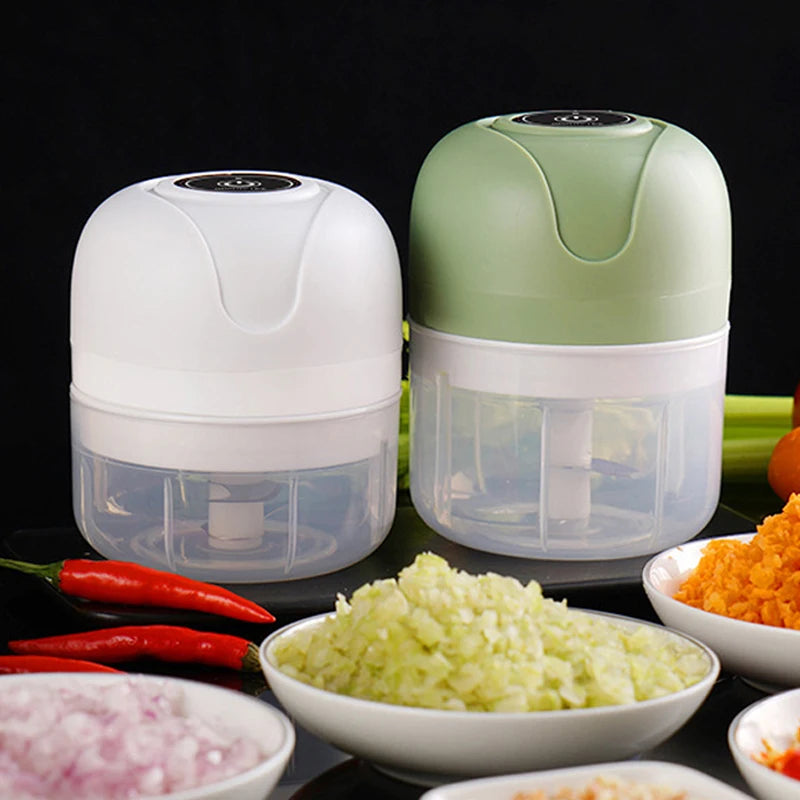 250ml USB Electric Garlic Chopper & Grinder